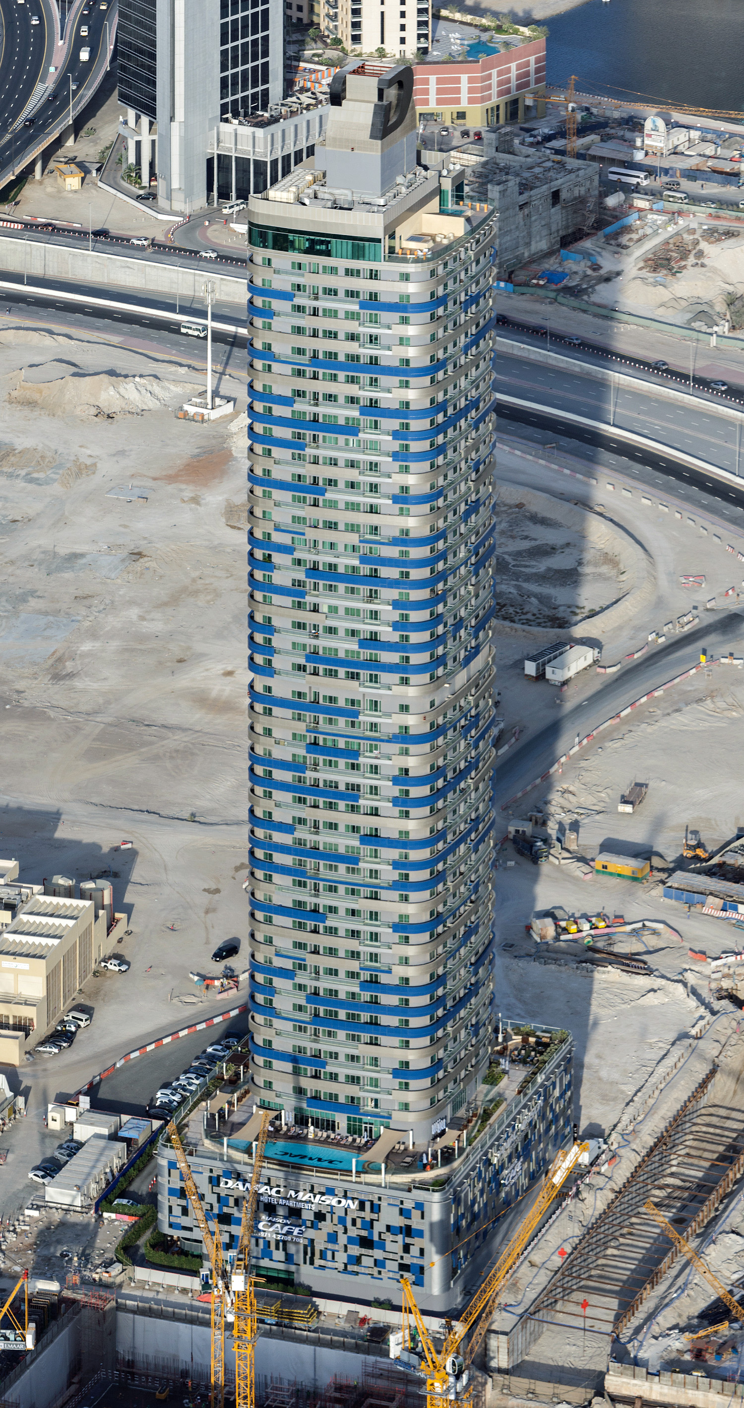 The Signature, Dubai - View from Burj Khalifa. © Mathias Beinling